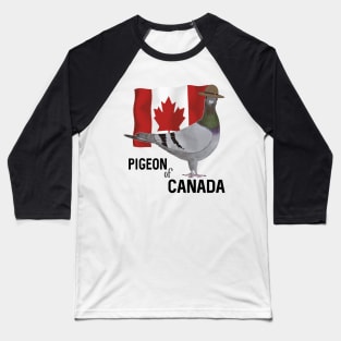 Pigeon of Canada Baseball T-Shirt